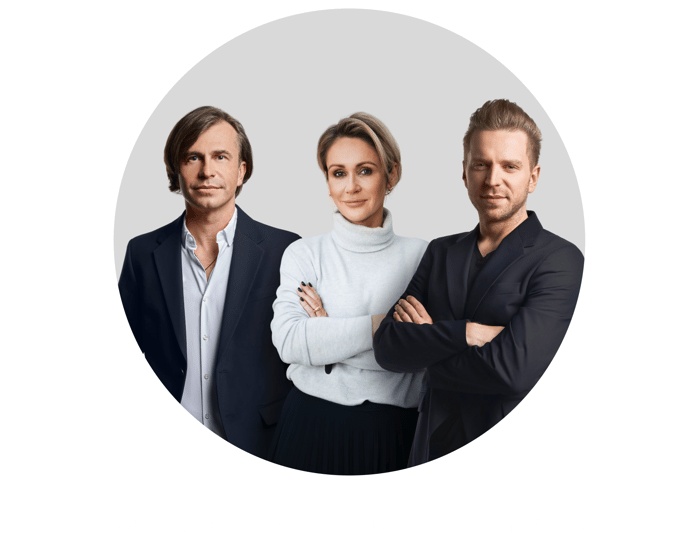 Jakub Zieliński, Małgorzata Ohme i Adam Plona Jakub Zieliński, Małgorzata Ohme i Adam Plona